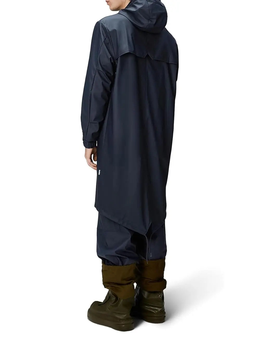 Impermeabile Rains Donna Fishtail Navy Rains Angolo dello Sport