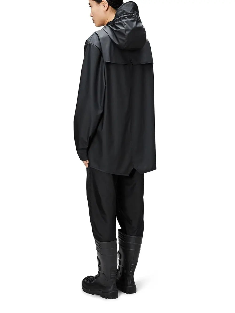 Impermeabile Rains Unisex Nero Rains  Angolo dello Sport