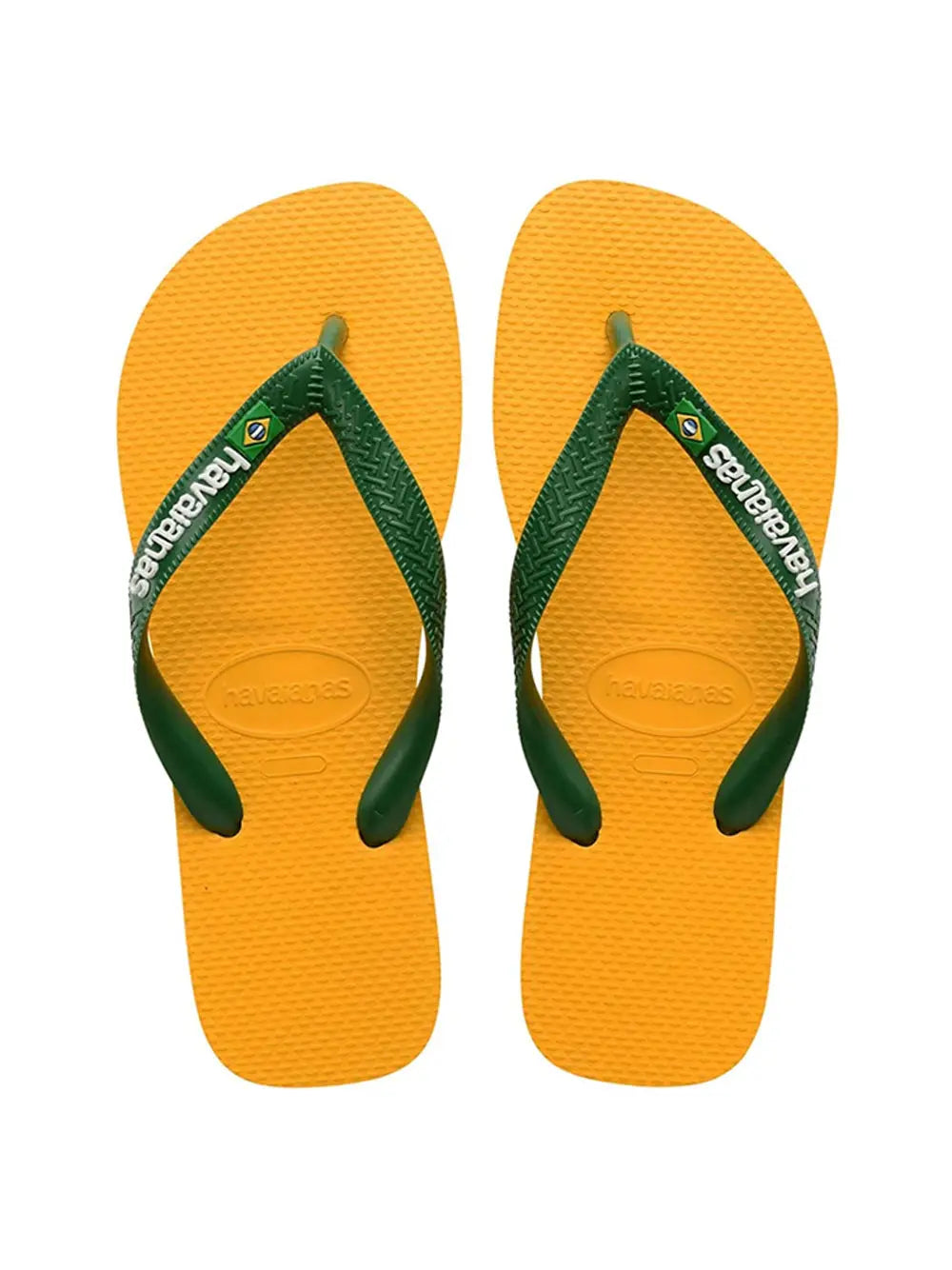 Infradito Brasil Logo Havaianas Unisex - Giallo
