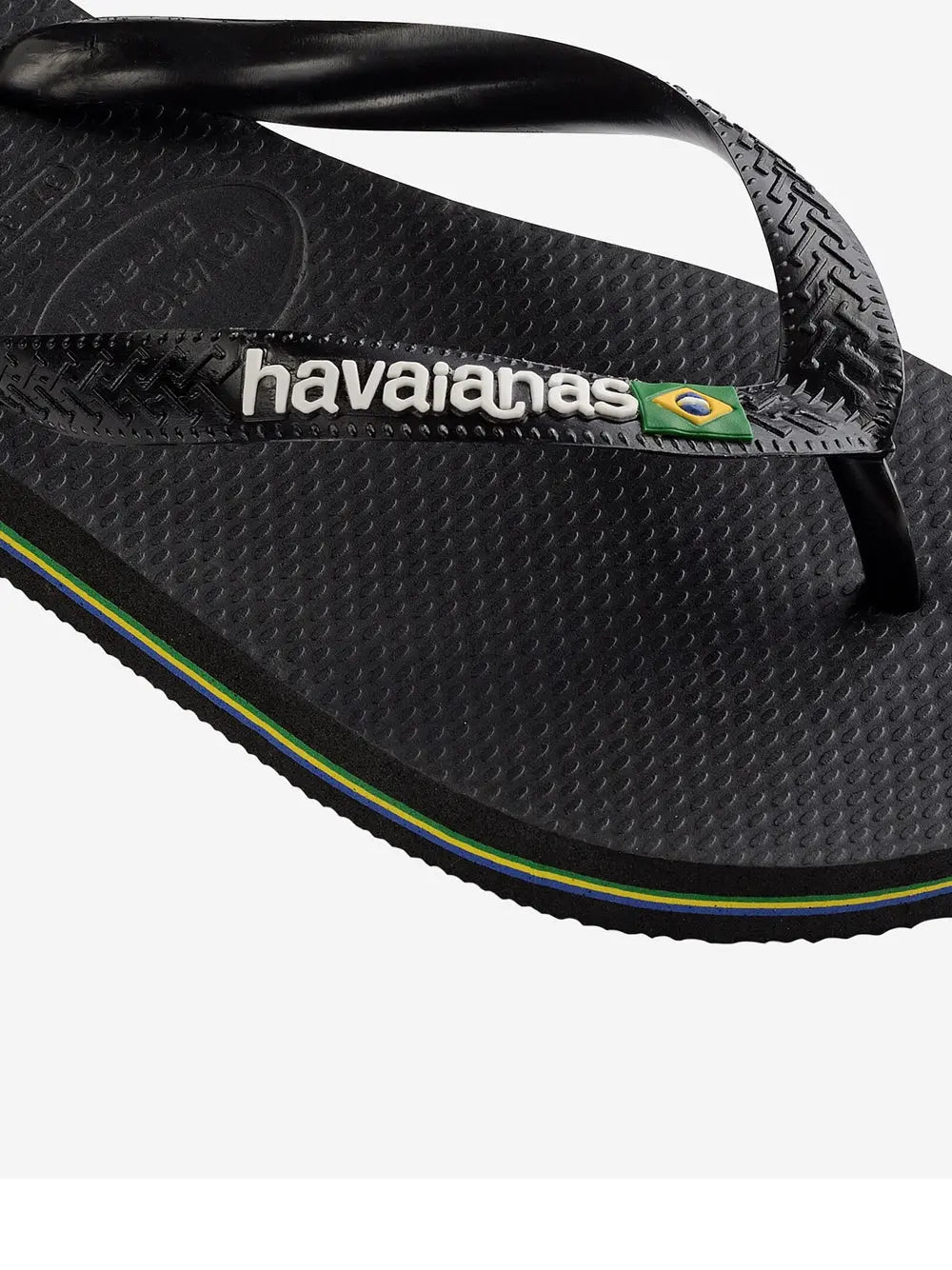 Infradito Brasil Logo Havaianas Unisex - Nero