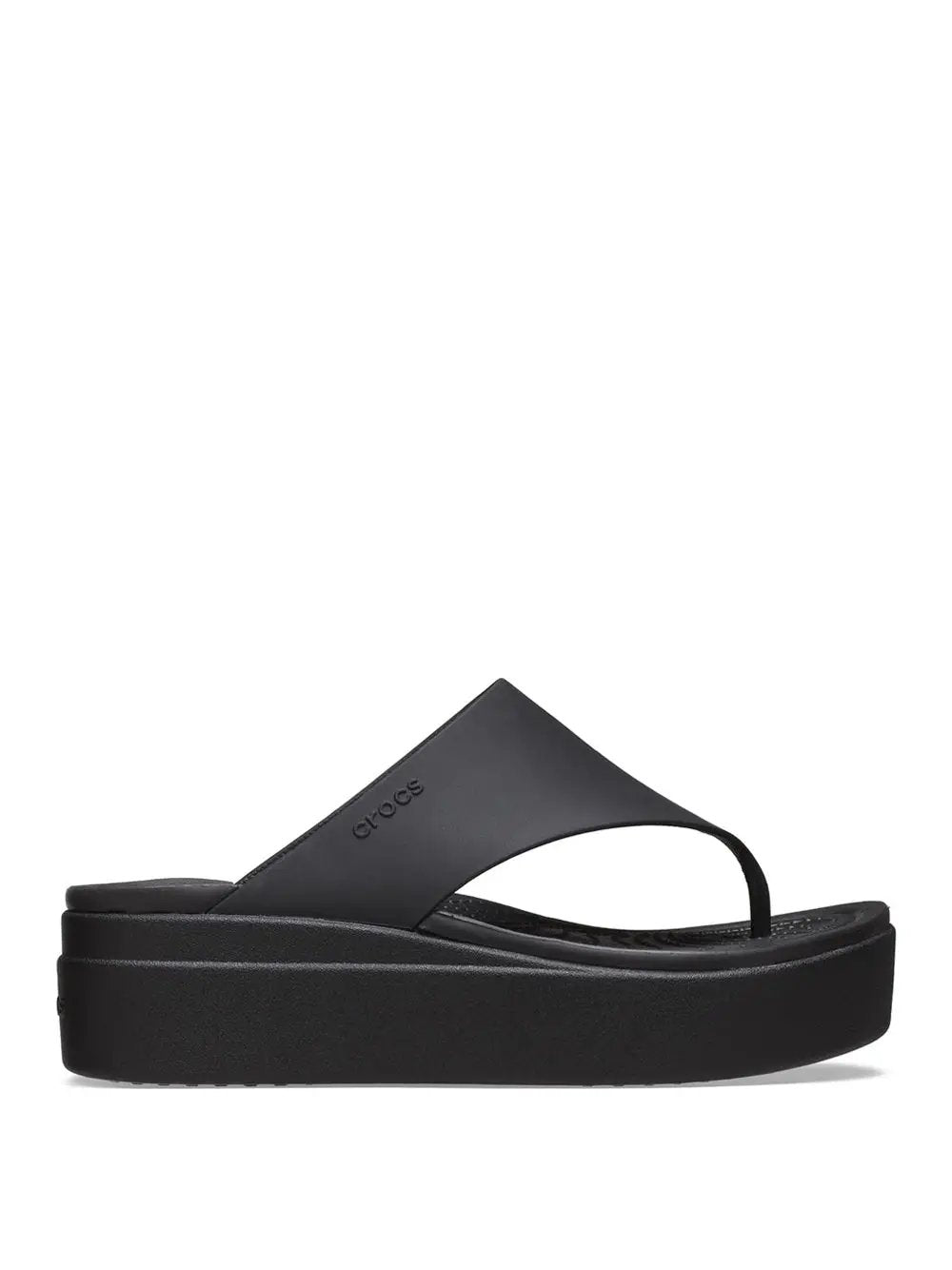 Infradito Crocs Donna Brooklyn Flip Nero Crocs Angolo dello Sport