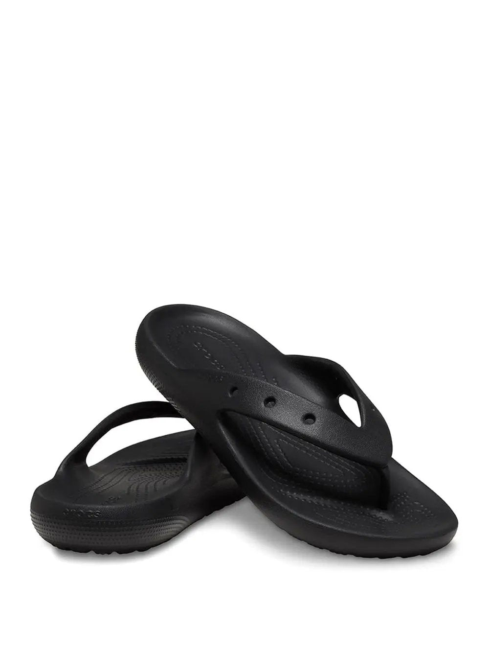 Infradito Crocs Unisex Classic Flip 2 Nero Crocs Angolo dello Sport