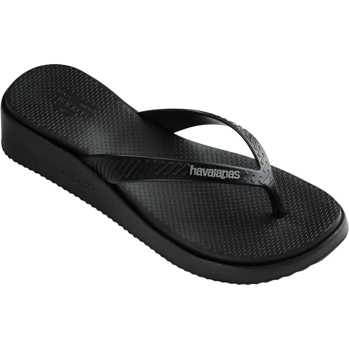 Infradito HAVAIANAS Donna HIGH PLATFORM Nero