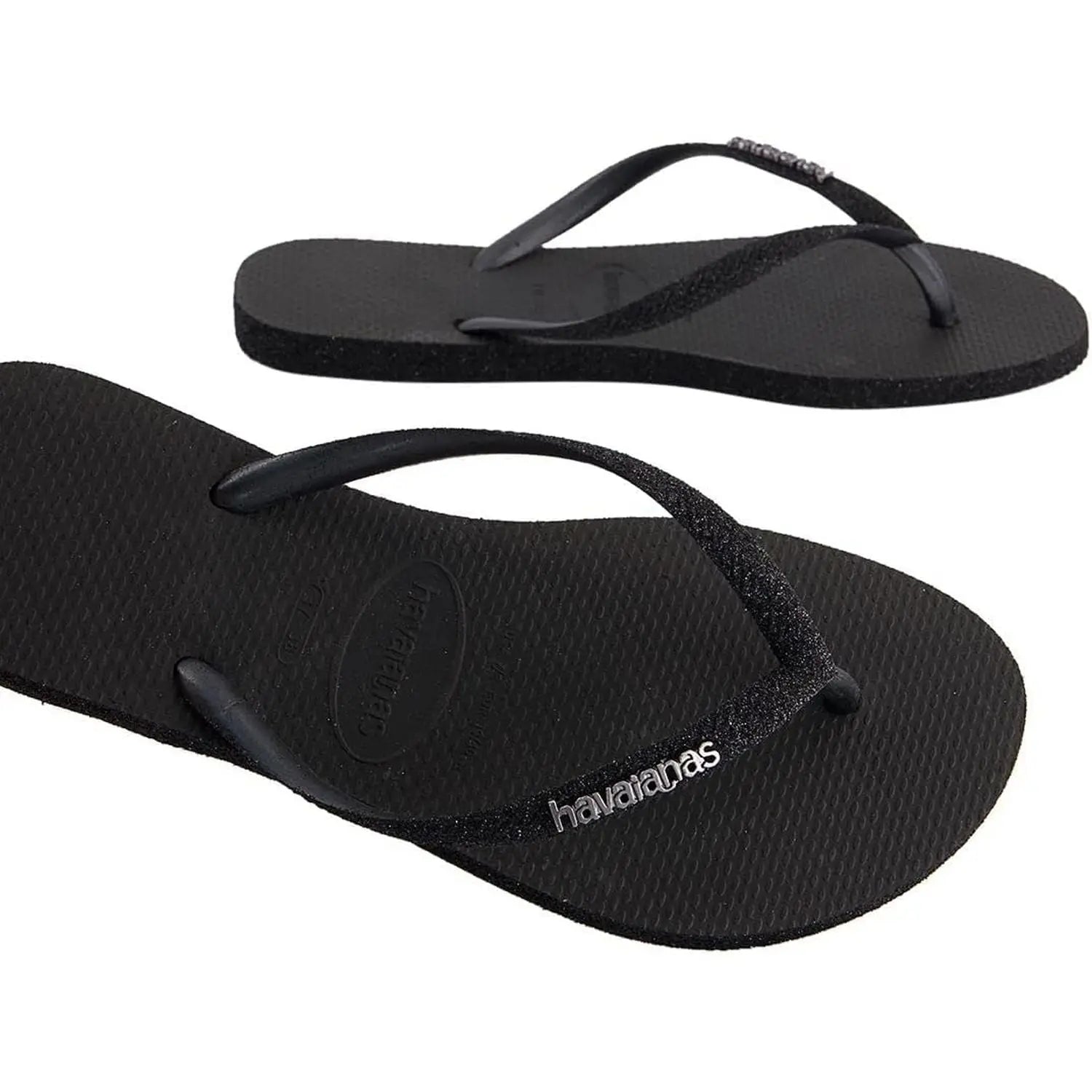 Infradito HAVAIANAS Donna SLIM SPARKLE II Nero