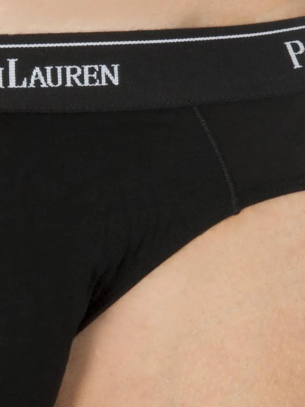 Intimo Ralph Lauren Uomo Low Rise Brf 3 Pack Nero Ralph Lauren Angolo dello Sport
