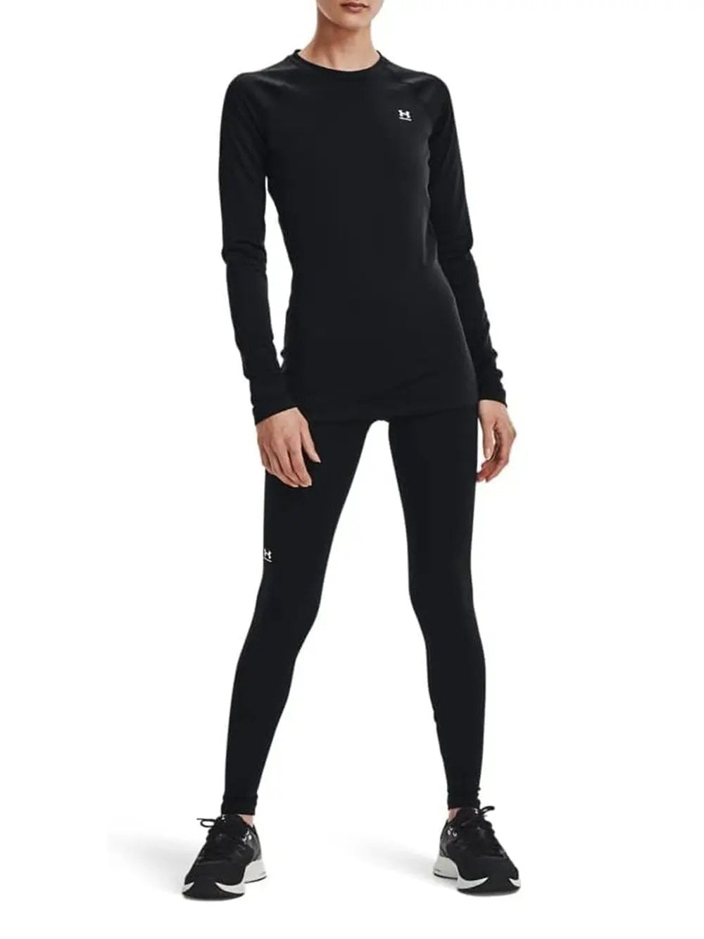 Leggings Sportivo Under Armour Donna Nero Under Armour Angolo dello Sport