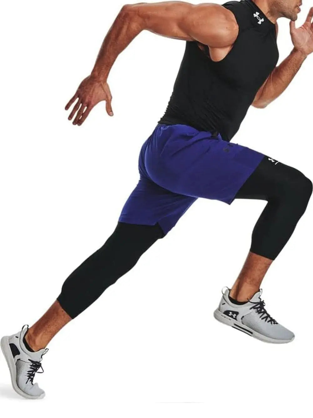 Leggings Sportivo Under Armour Uomo Ua Hg 3/4 Nero Under Armour  Angolo dello Sport