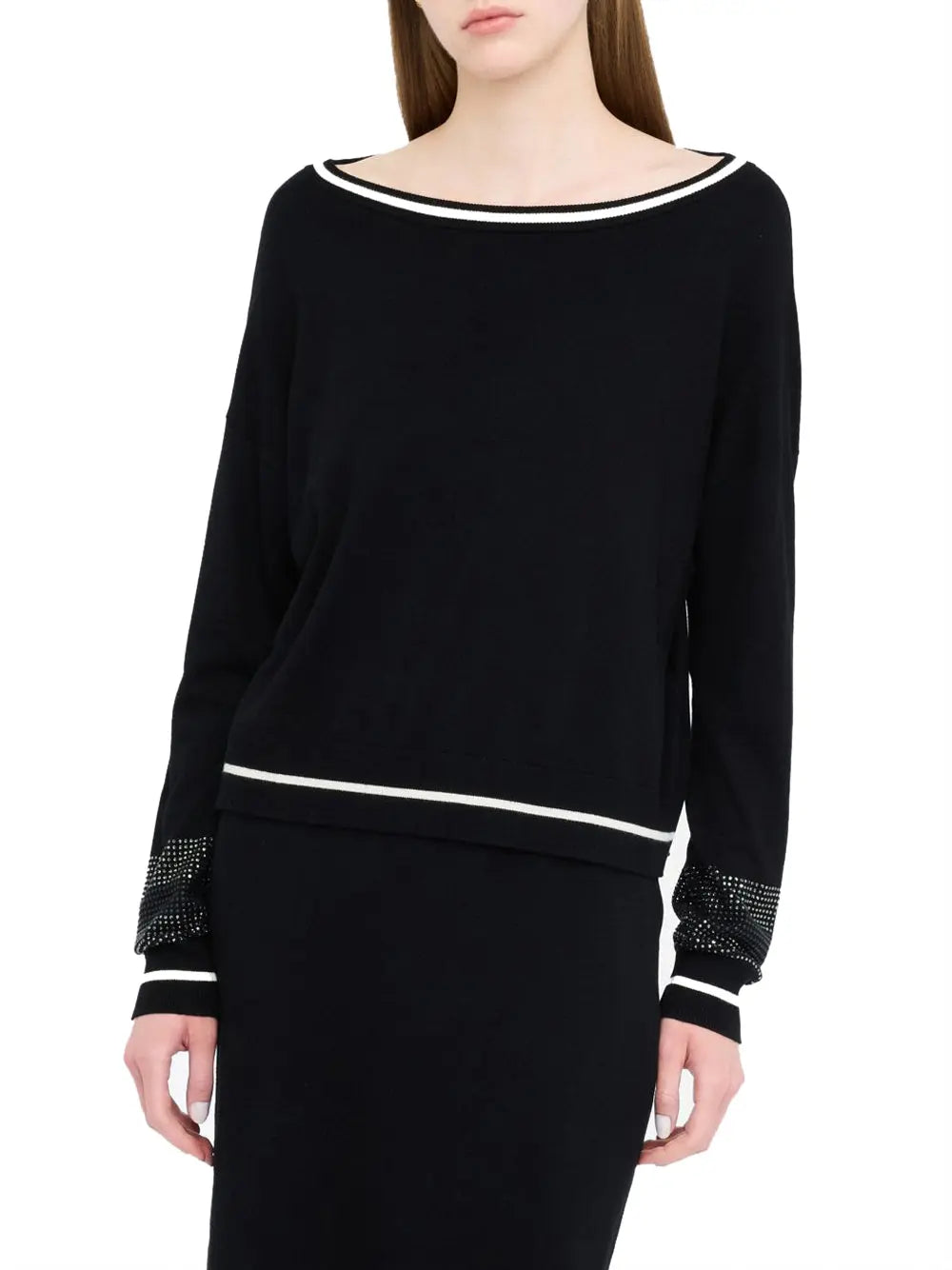 Maglia Liu Jo CHIUSA M/L Donna - Nero