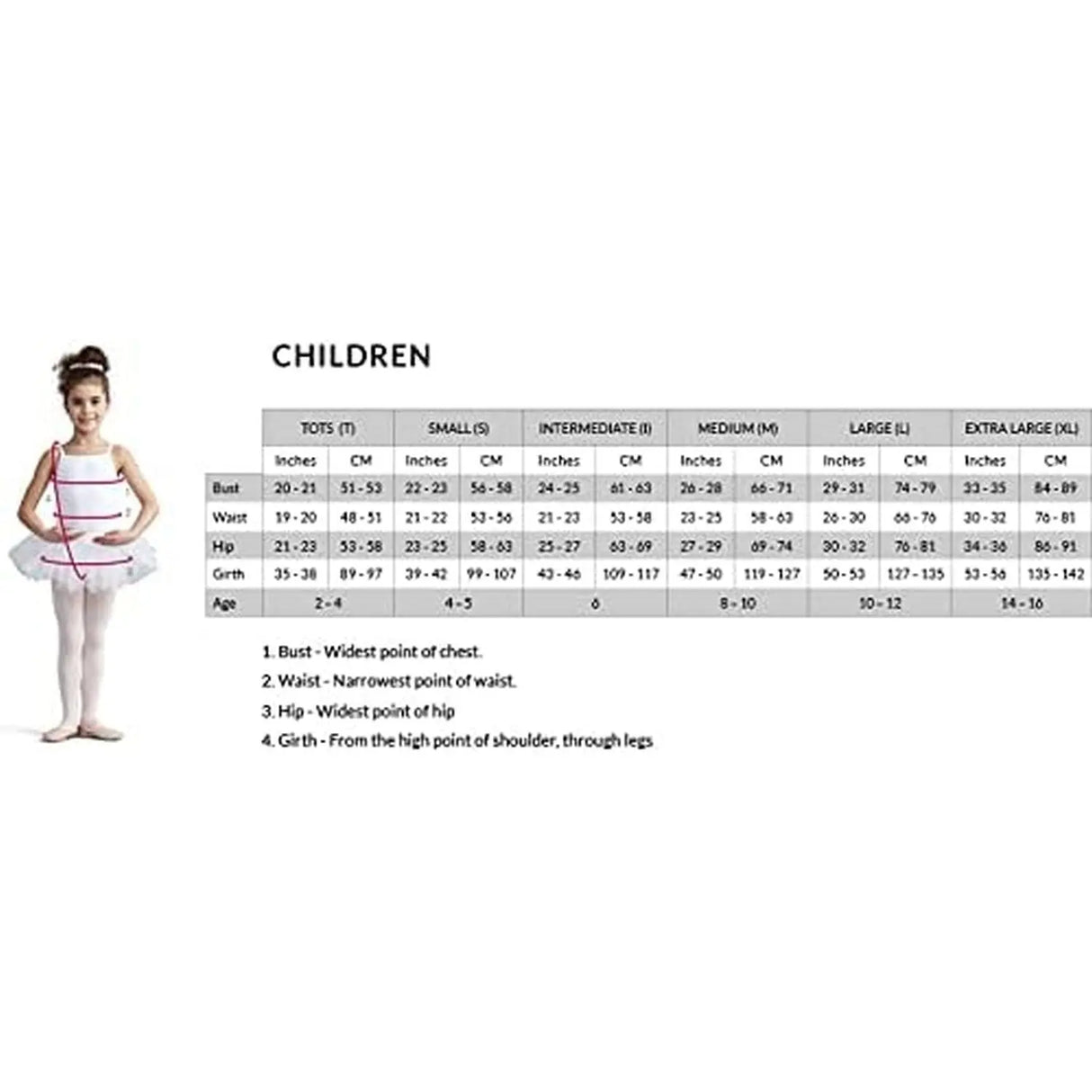 Maglia Sportiva Capezio Bambina