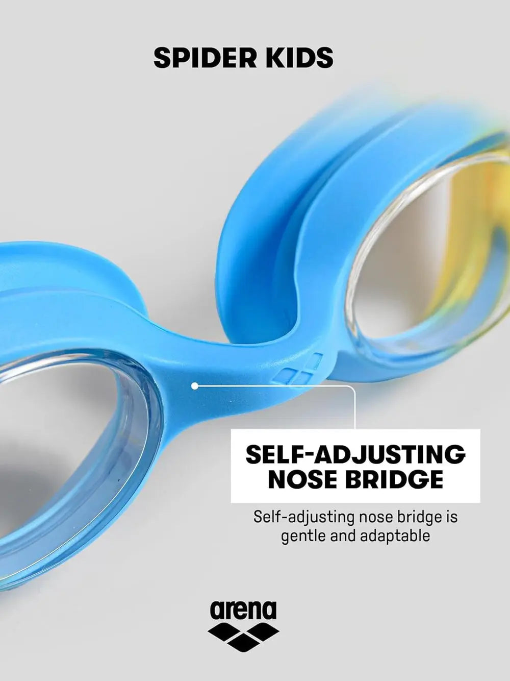 Occhiali - Occhialini Arena Youth Unisex Spiders Nero Arena Angolo dello Sport