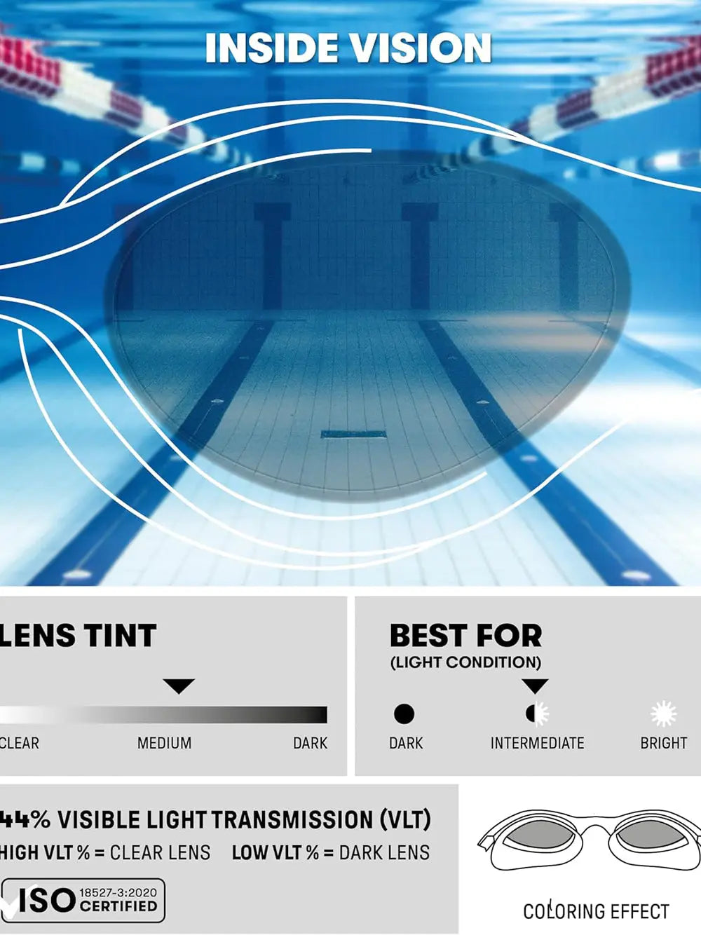 Occhiali - Occhialini The One Arena Unisex - Multicolore