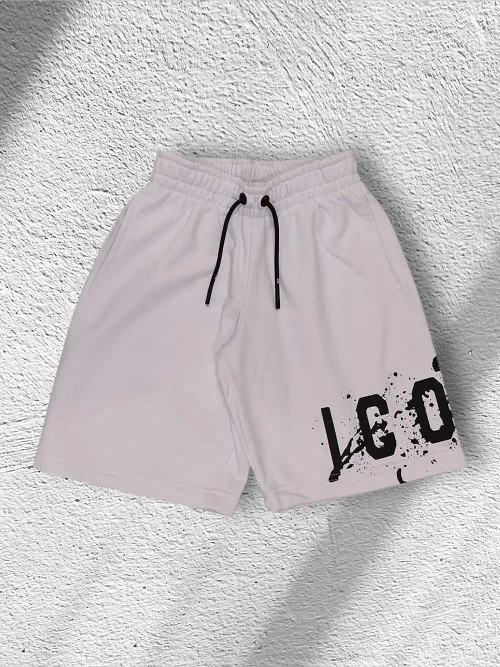 Pantaloncino Felpa Icon Jr Bambino - Bianco