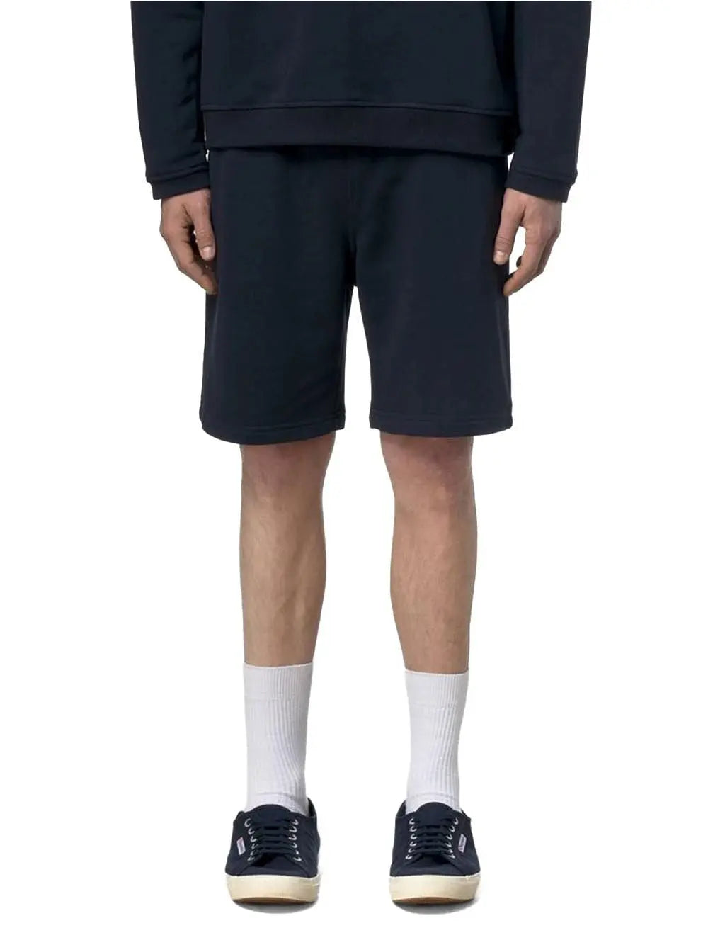 Pantaloncino Felpa K-Way CASIMIR POLY COTTON Unisex - Blu