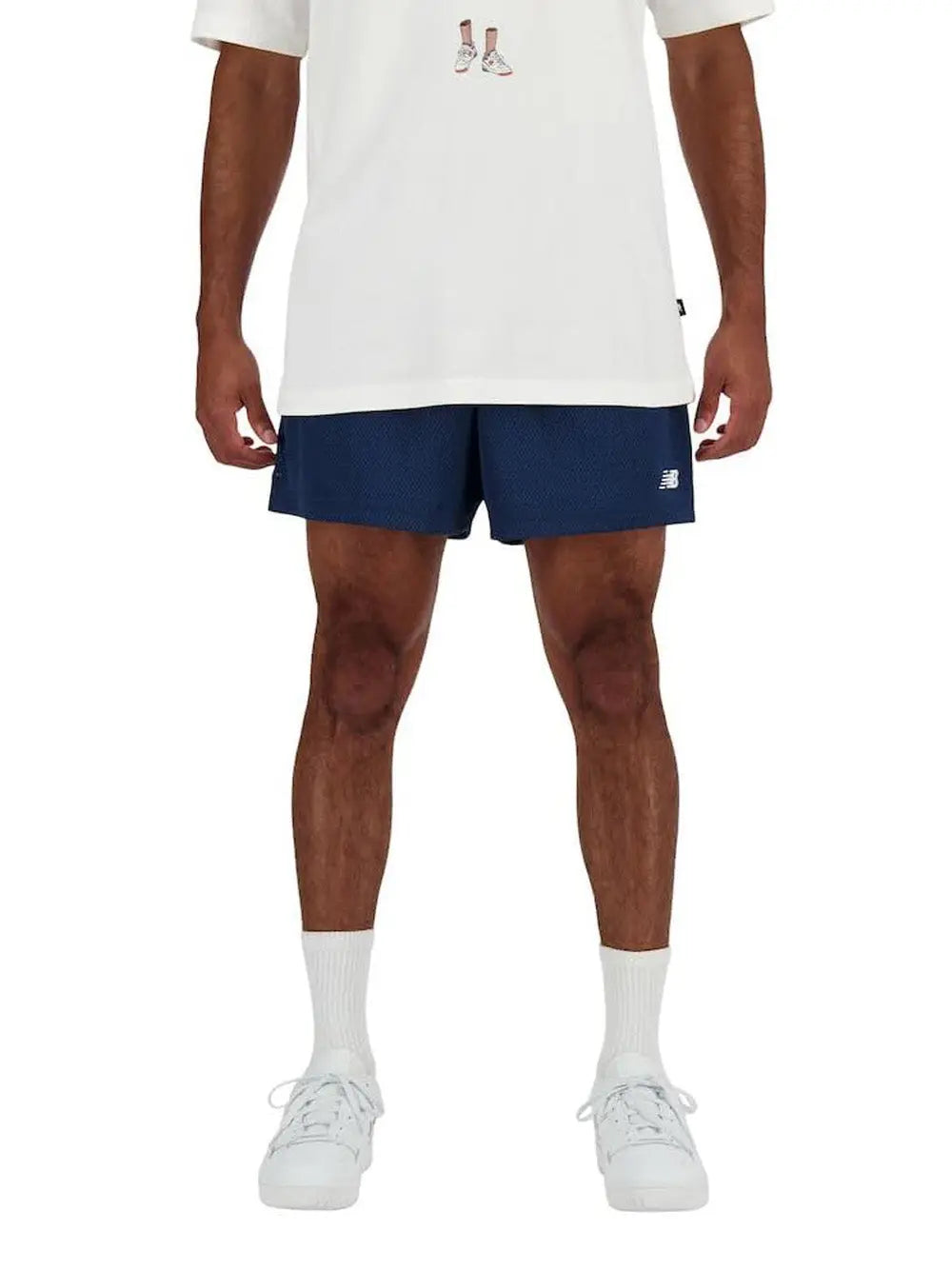 Pantaloncino Sportivo New Balance Uomo - Navy
