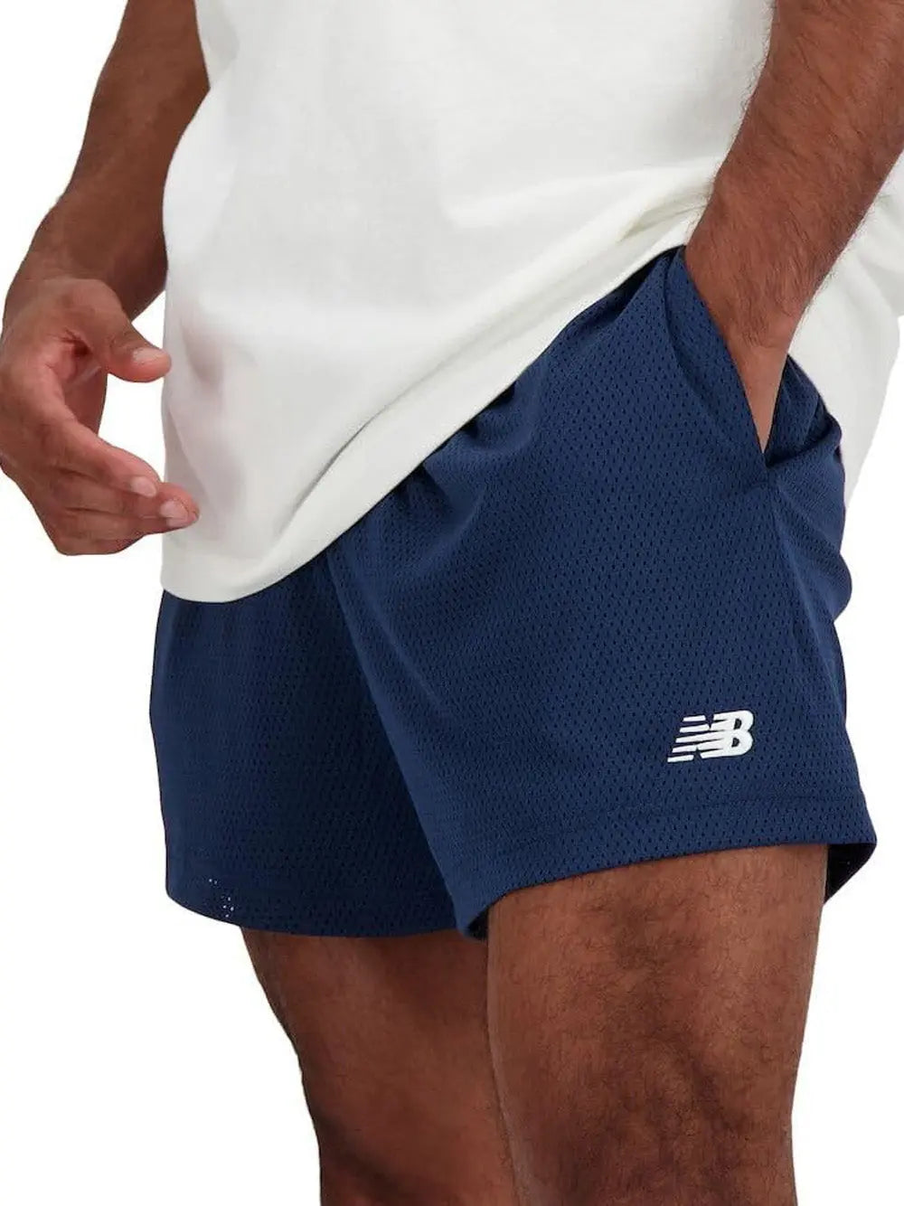 Pantaloncino Sportivo New Balance Uomo - Navy