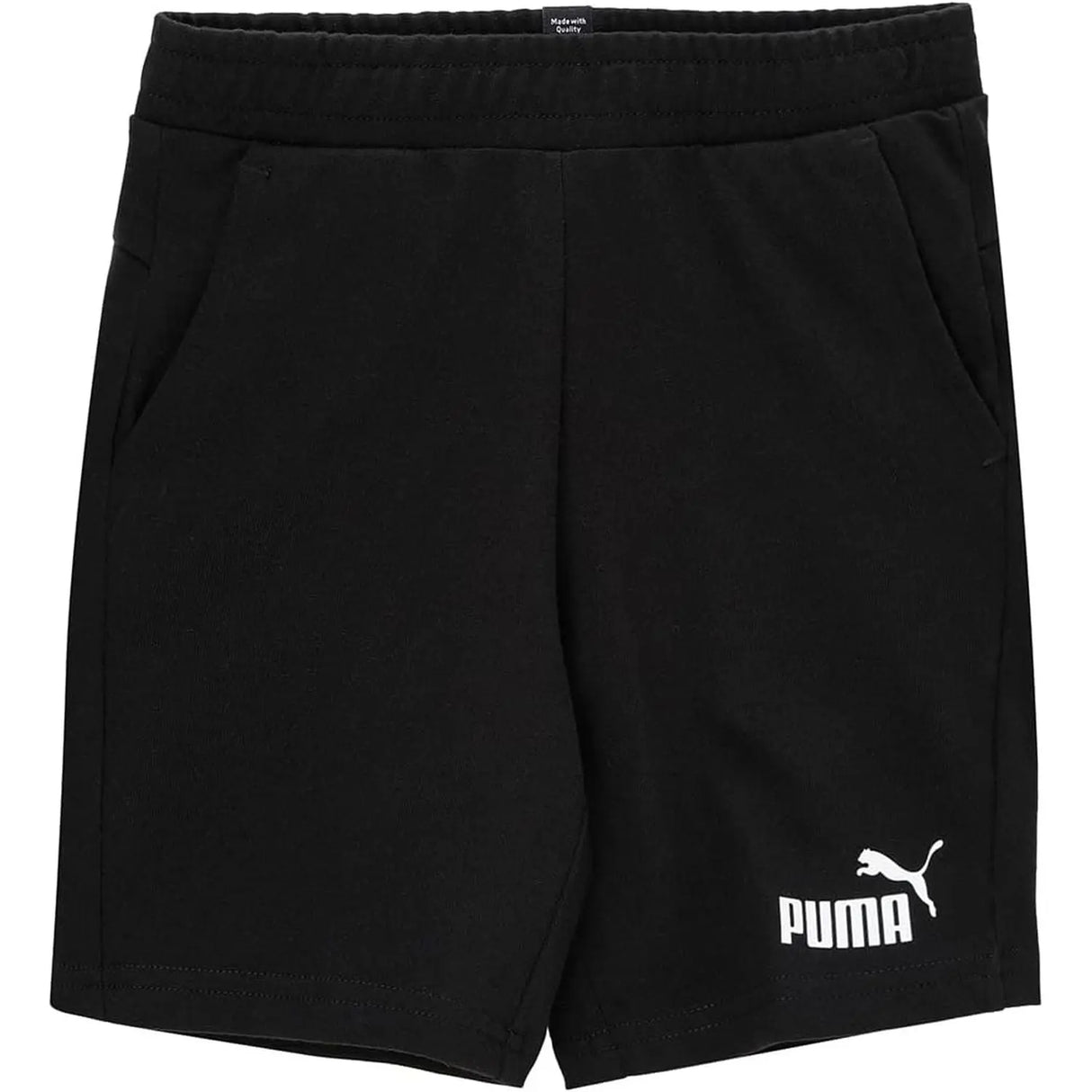 Pantaloncino Sportivo PUMA Bambino ESS JERSEY Nero PUMA Angolo dello Sport