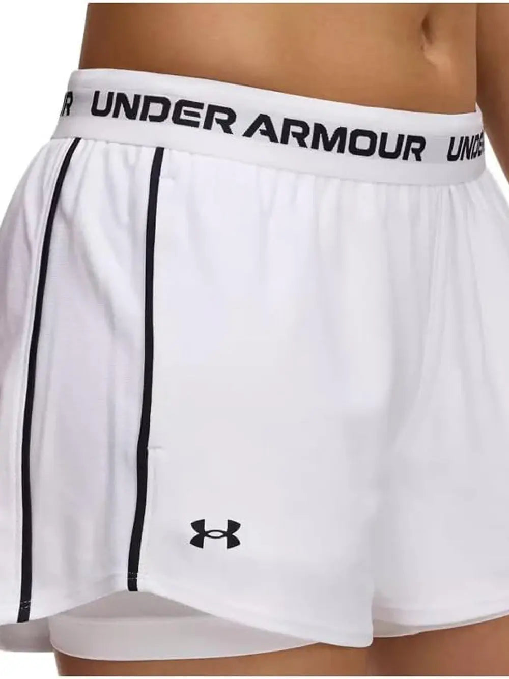 Pantaloncino Sportivo Under Armour Donna - Bianco