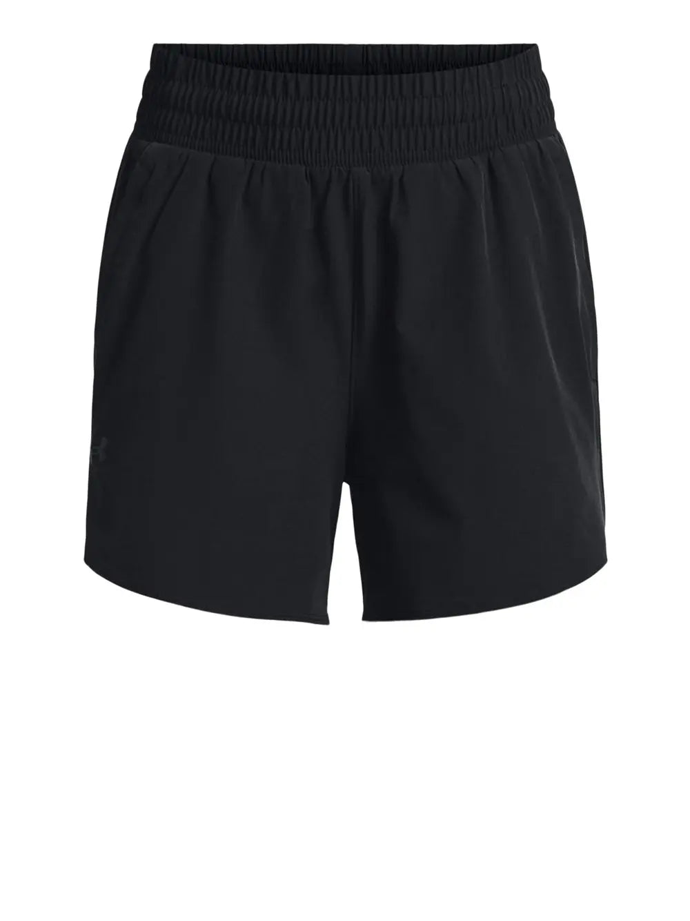 Pantaloncino Sportivo Under Armour Donna Flex Woven 5in Nero Under Armour Angolo dello Sport