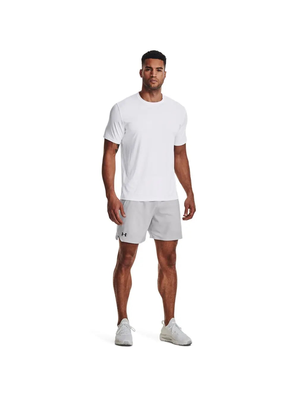 Pantaloncino Sportivo Under Armour VANISH WOVEN 6IN Uomo - Grigio