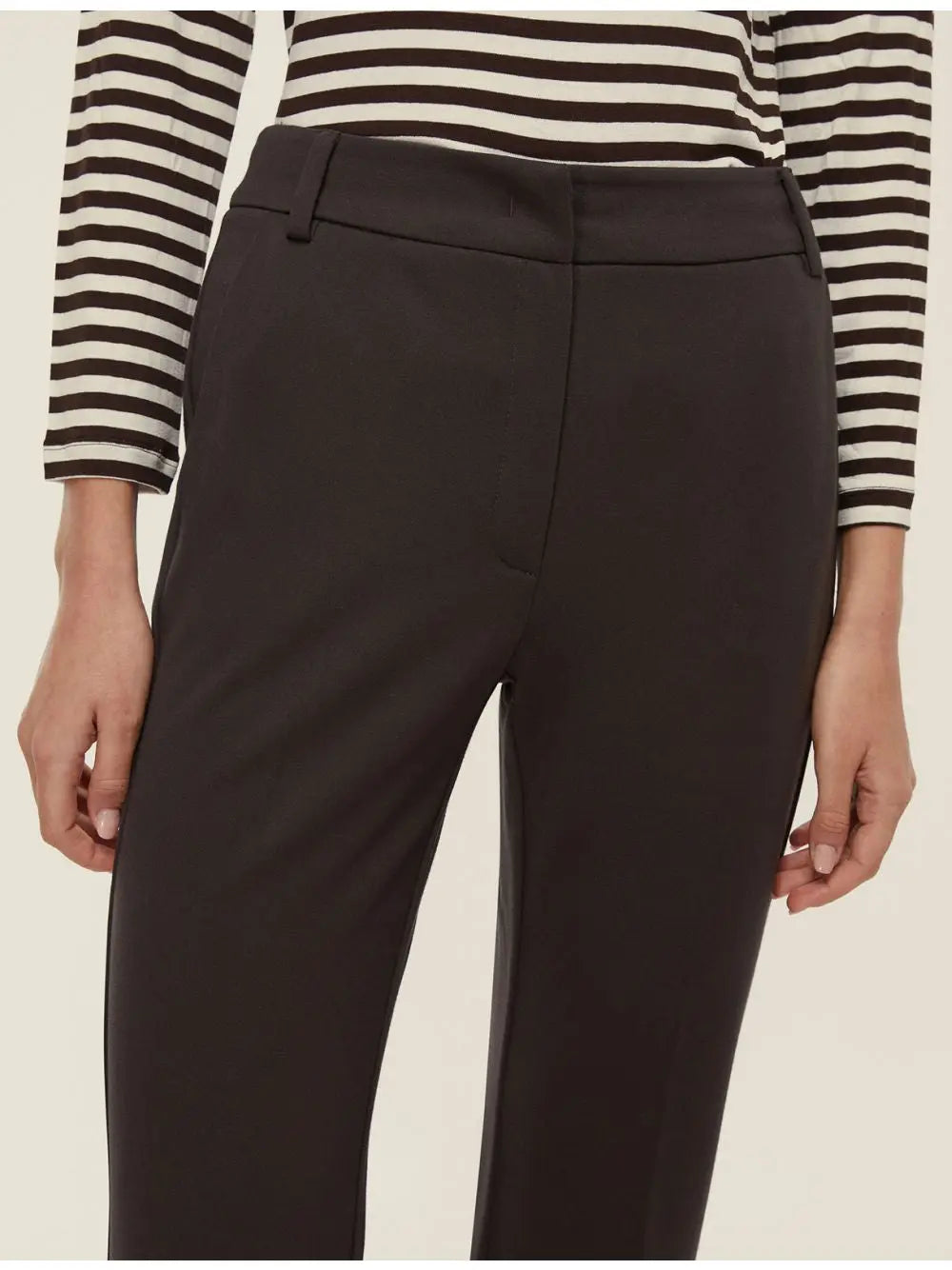 Pantalone Emme Marella FLARE Donna - Nero