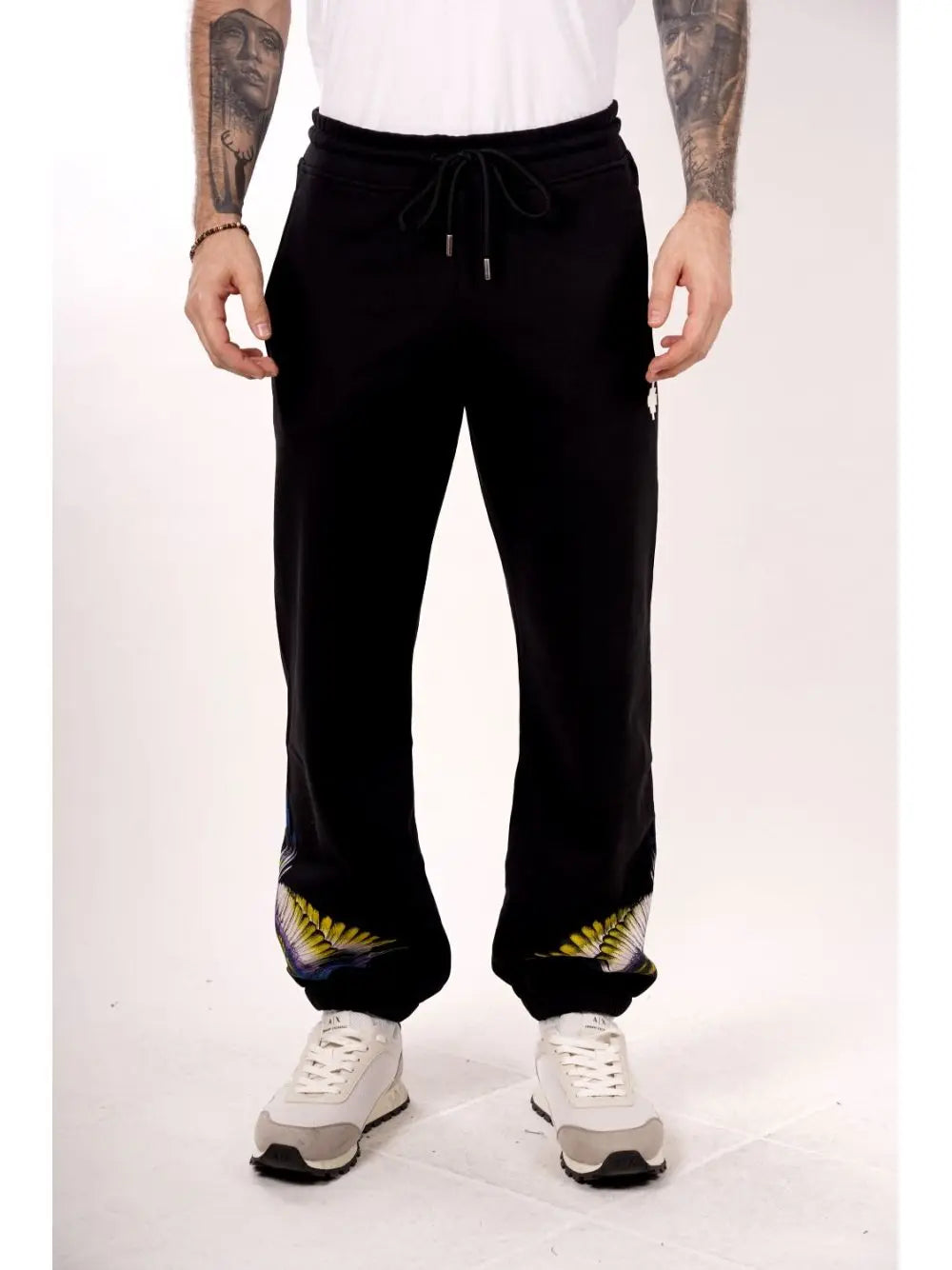 Pantalone Felpa COUNTY OF MILAN Uomo - Nero