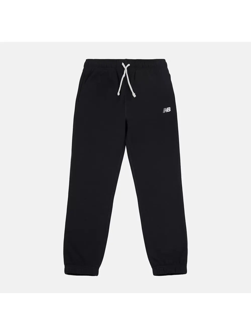 Pantalone Felpa New Balance French Terry Small Logo Bambino - Nero
