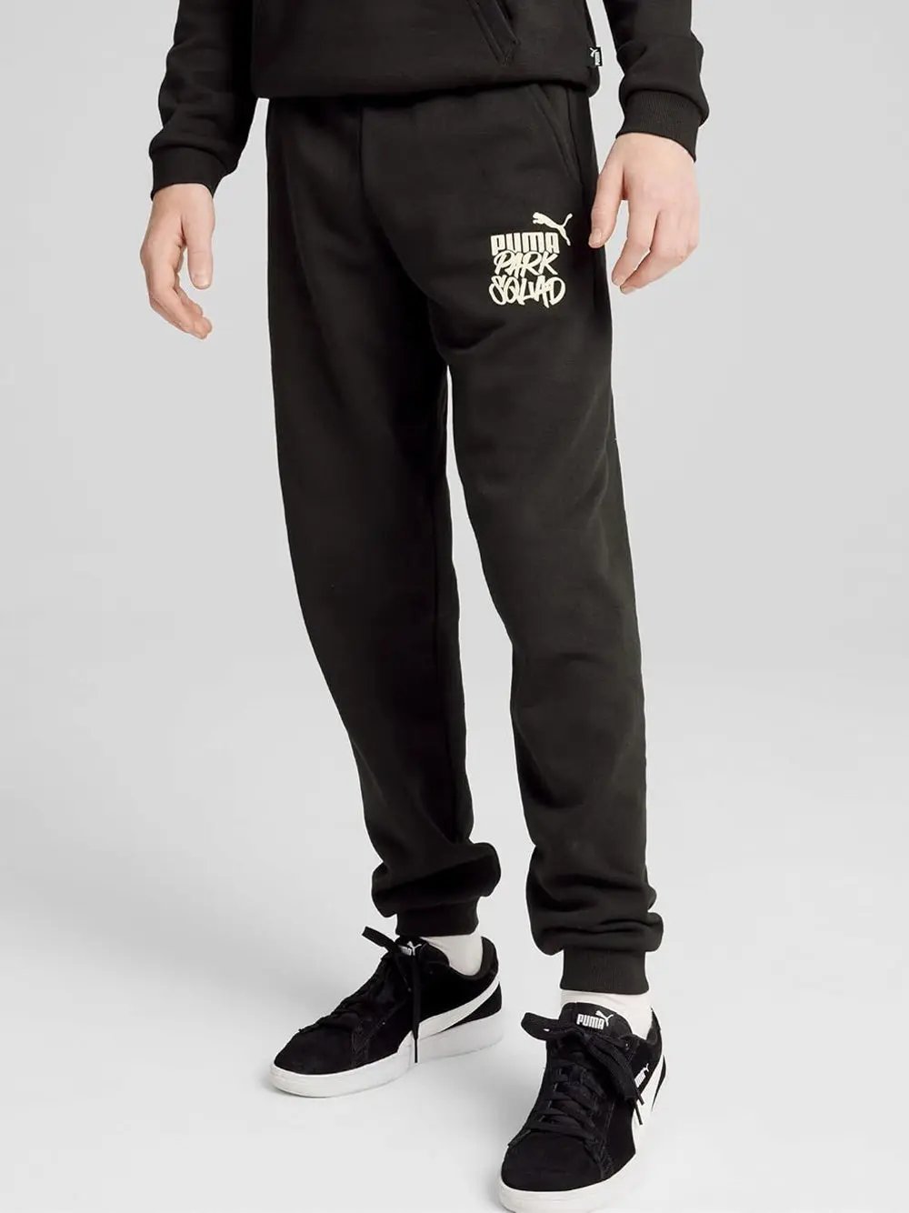 Pantalone Felpa Puma Bambino Ess+ Mid 90s Sweatpants Fl B Nero Puma Angolo dello Sport