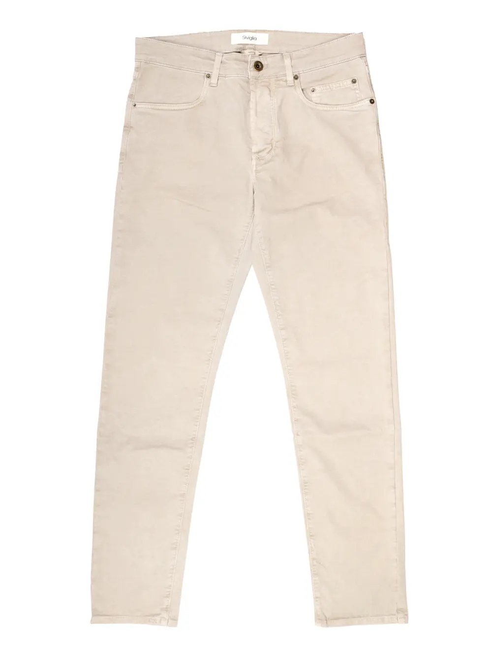 Pantalone Siviglia Uomo Marotta Gabardina Beige Siviglia Angolo dello Sport