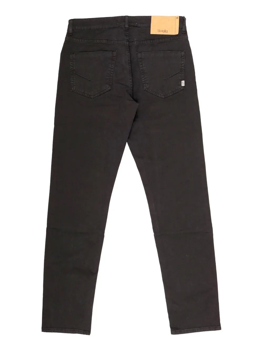 Pantalone Siviglia Uomo Marotta Gabardina Nero Siviglia Angolo dello Sport