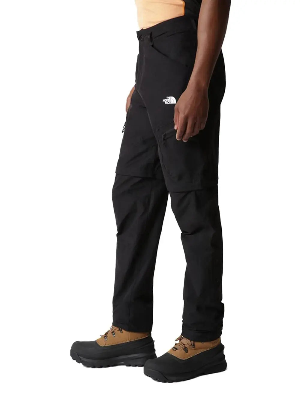 Pantalone Sportivo The North Face Uomo Exploration Conv Reg Tapered Nero The North Face Angolo dello Sport