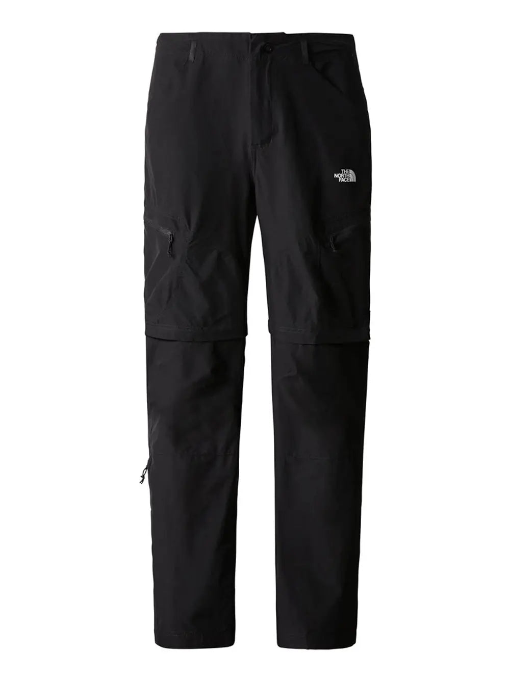 Pantalone Sportivo The North Face Uomo Exploration Conv Reg Tapered Nero The North Face Angolo dello Sport
