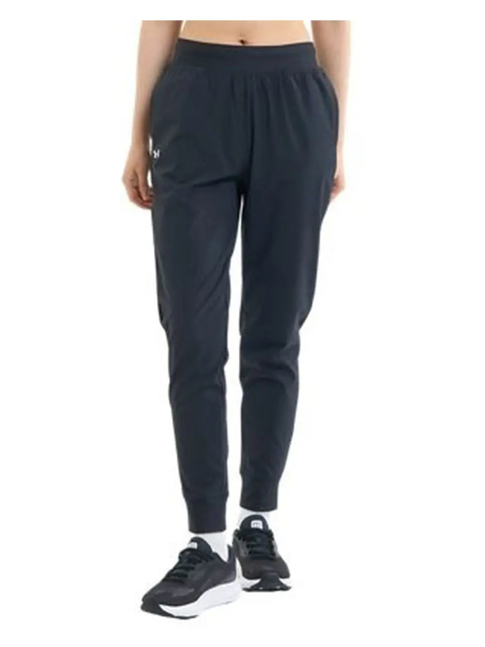Pantalone Sportivo Under Armour UA RIVAL HI RISE WOVEN Donna - Nero