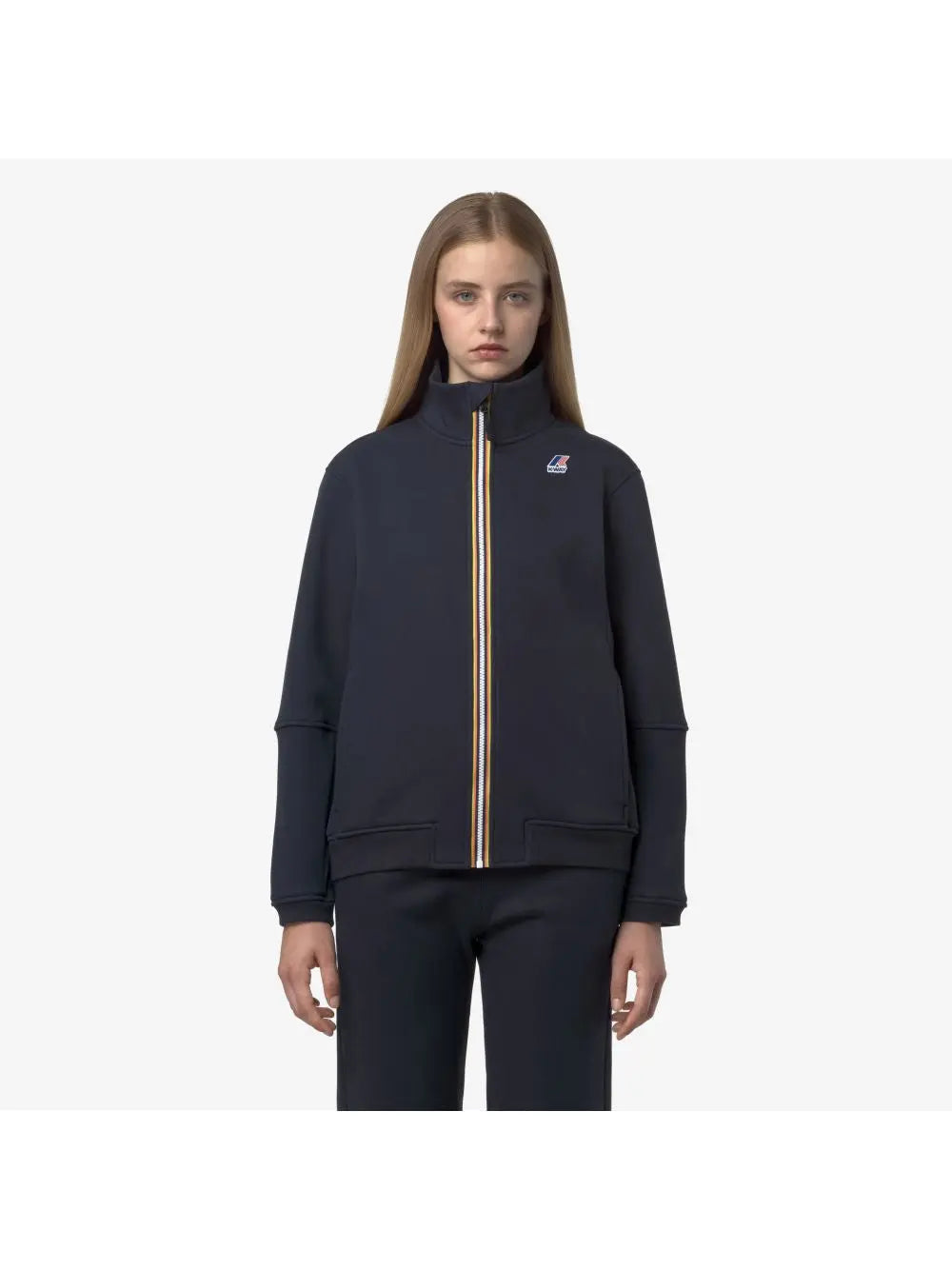 Pile K-Way PEPIN BRUSHED PC Unisex - Blu