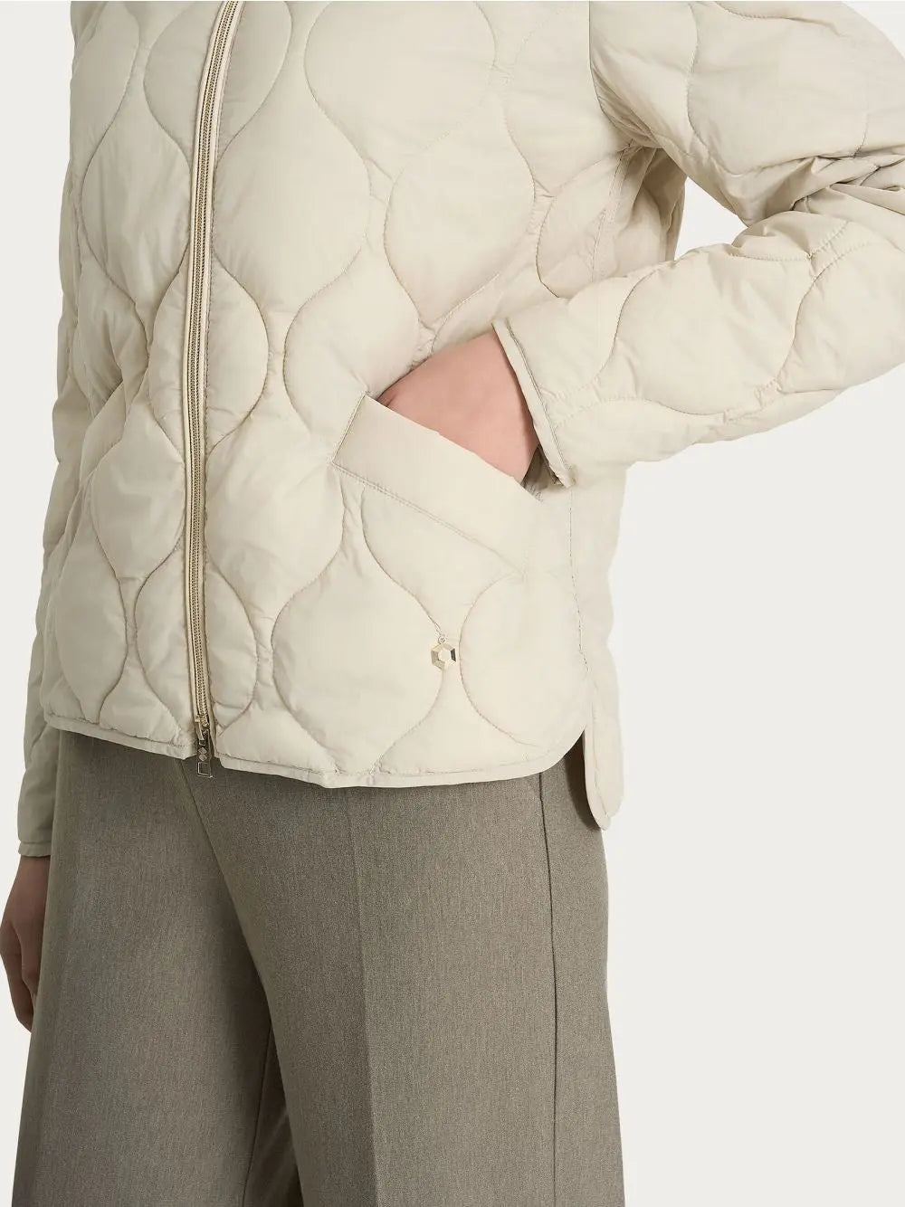 Piumino Ragno Donna - Avorio