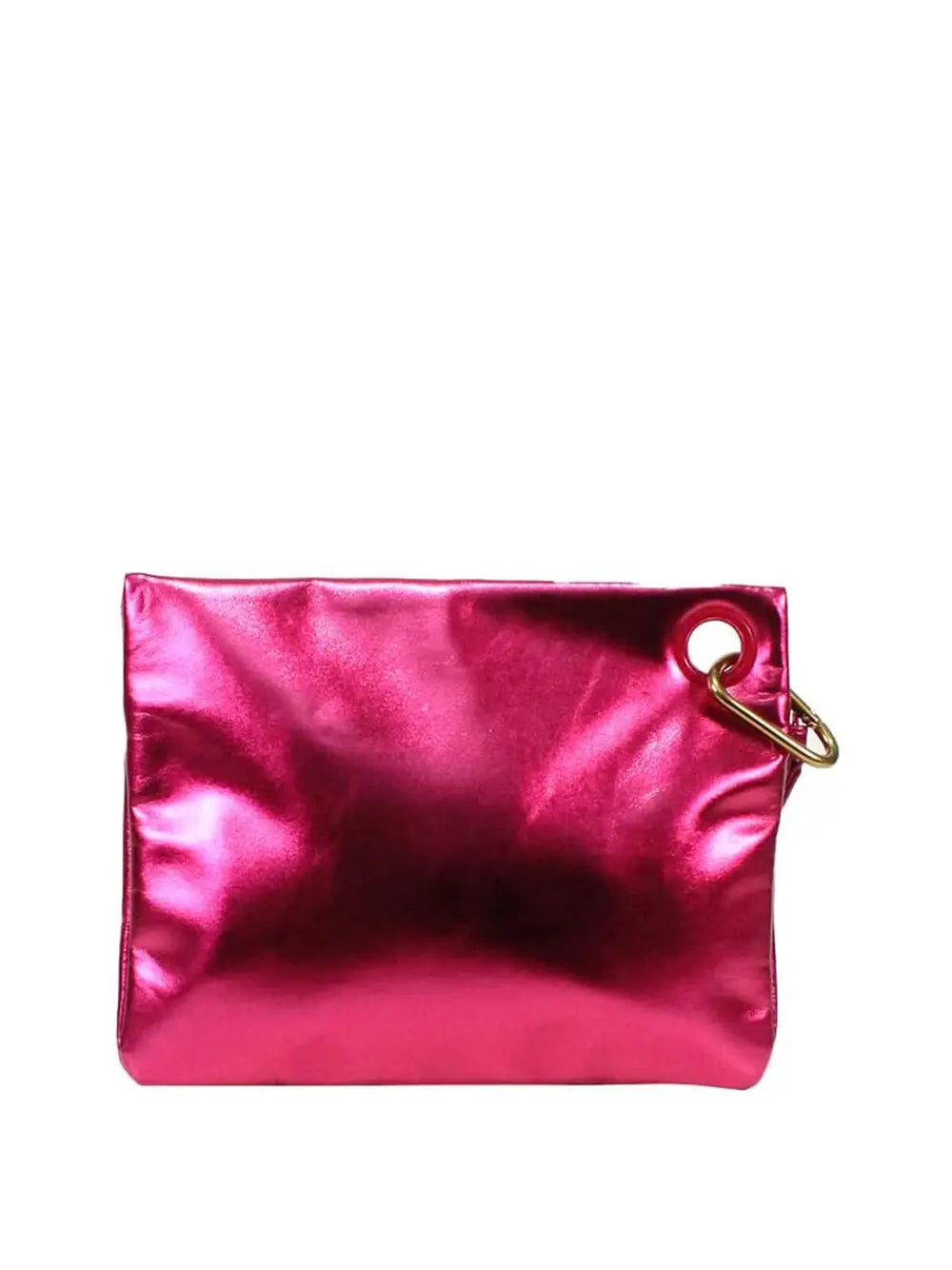 Pochette Sundek Donna Laminated Clutch Rosa Sundek Angolo dello Sport