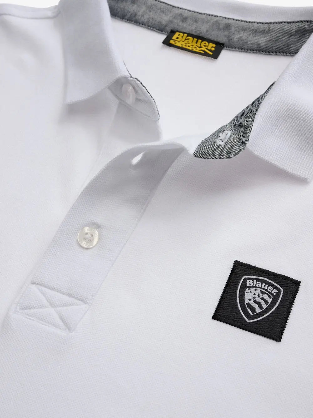 Polo Alban Blauer Uomo - Bianco