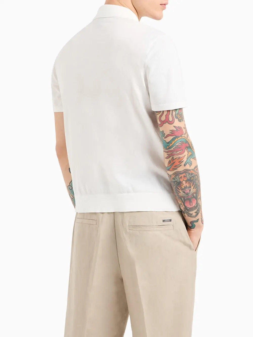 Polo Armani Exchange Uomo - Bianco