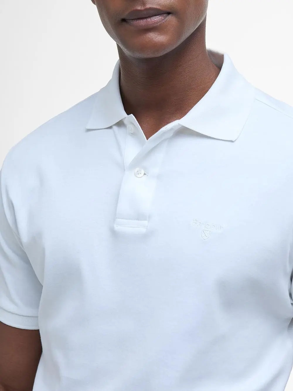 Polo Barbour hylton interlock Uomo - Bianco