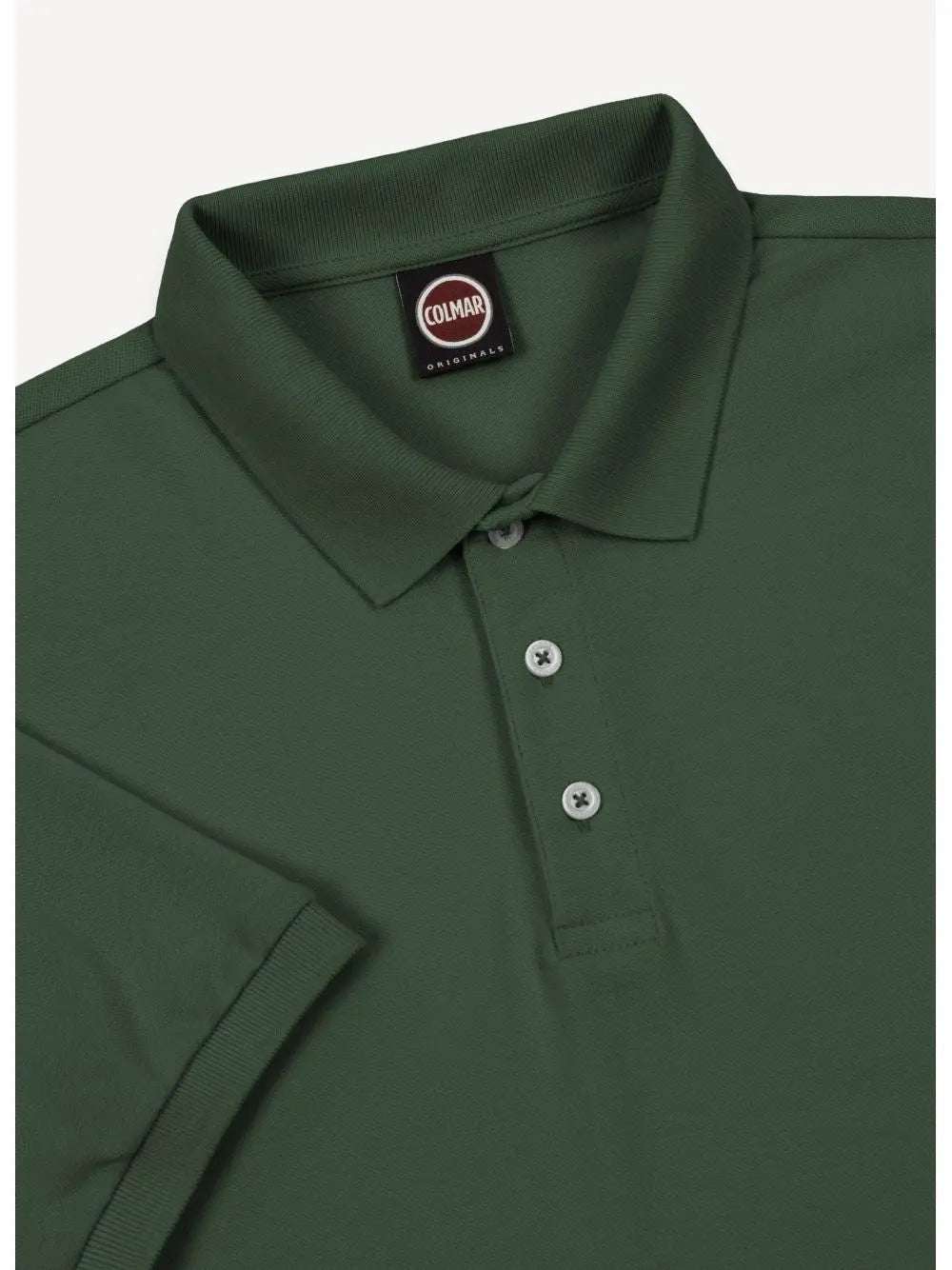 Polo Colmar in piqué stretch Uomo - Verde