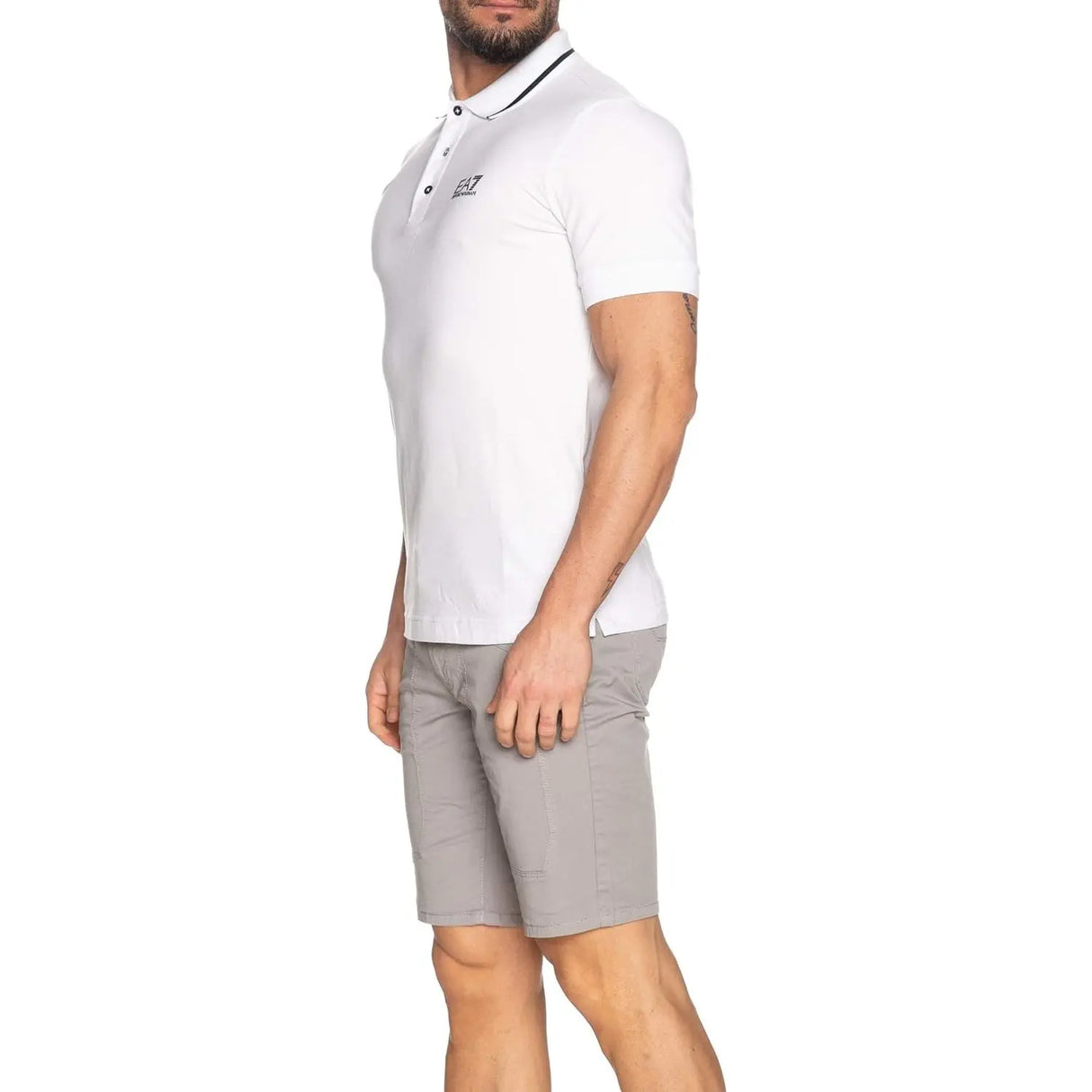 Polo EA7 Uomo Bianco EA7 Angolo dello Sport