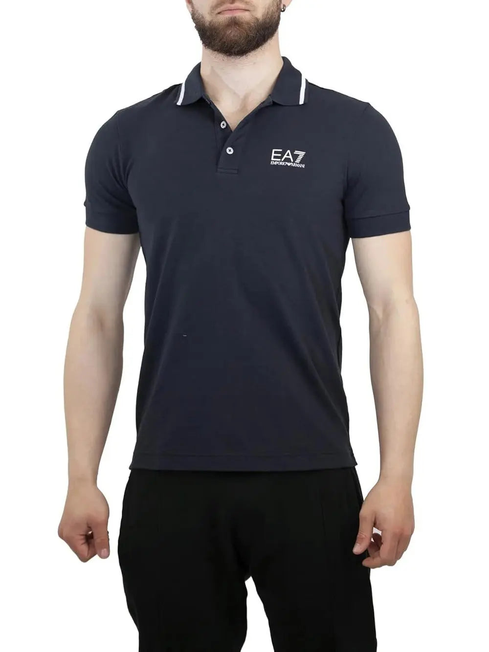 Polo Ea7 Uomo Blu Ea7 Angolo dello Sport