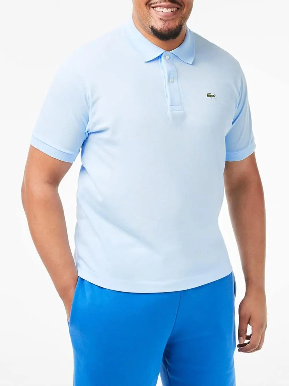 Polo Lacoste Uomo - Celeste