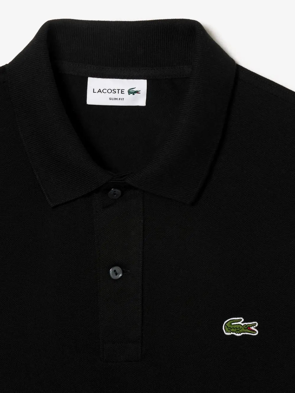 Polo Lacoste slim fit Uomo - Nero