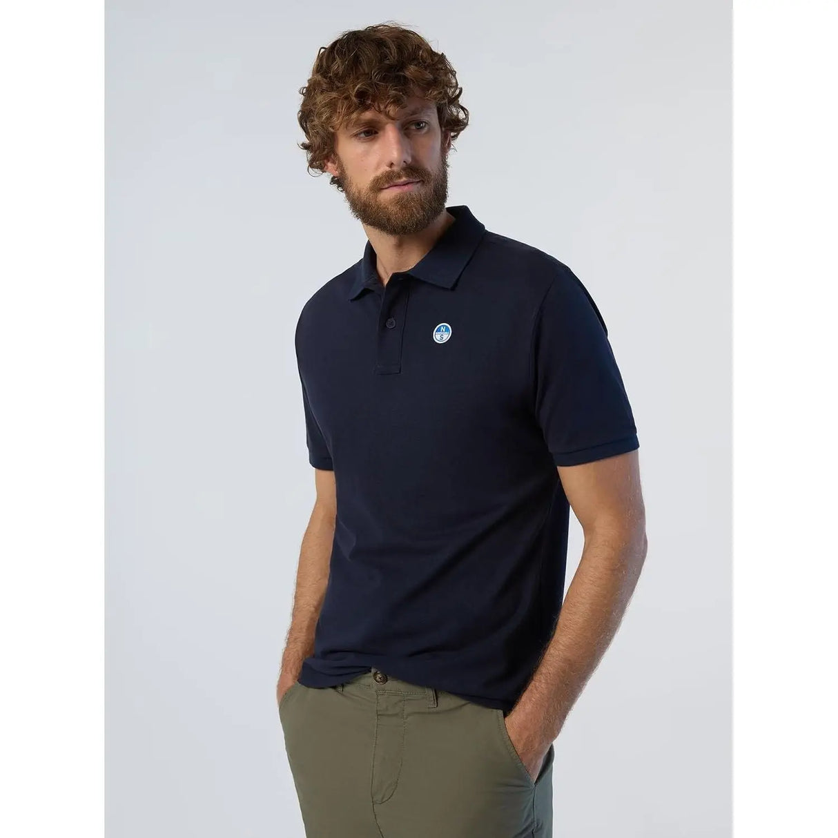 Polo NORTH SAILS Uomo BASIC Blu NORTH SAILS Angolo dello Sport