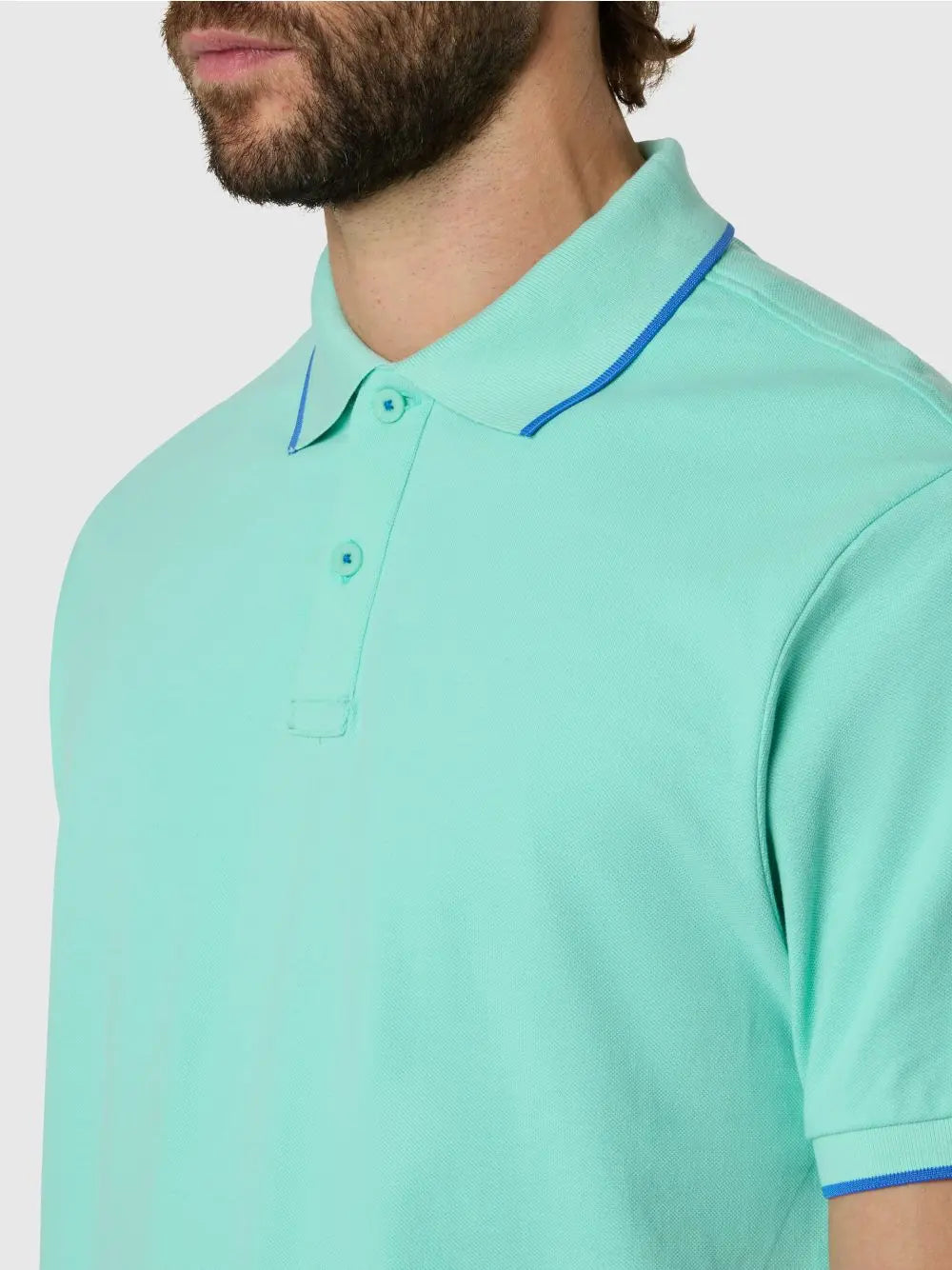 Polo North Sails con bordi a contrasto Uomo - Azzurro