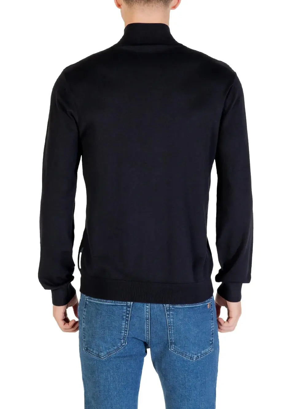 Pullover Armani Cardigan con zip Uomo - Navy