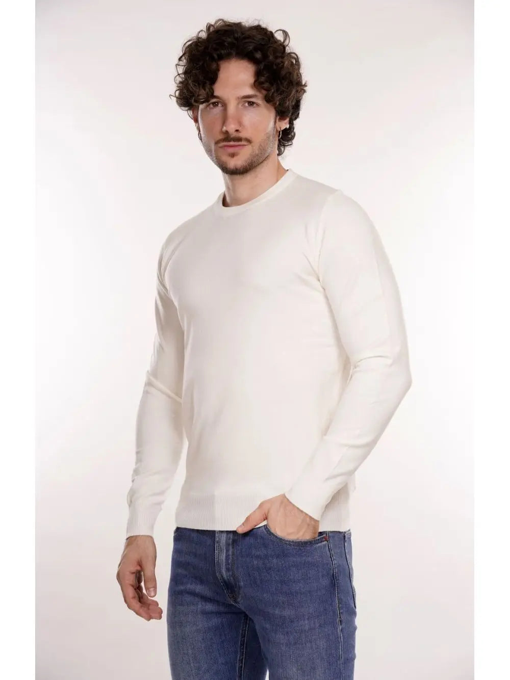 Pullover Gianni Lupo Uomo - Bianco
