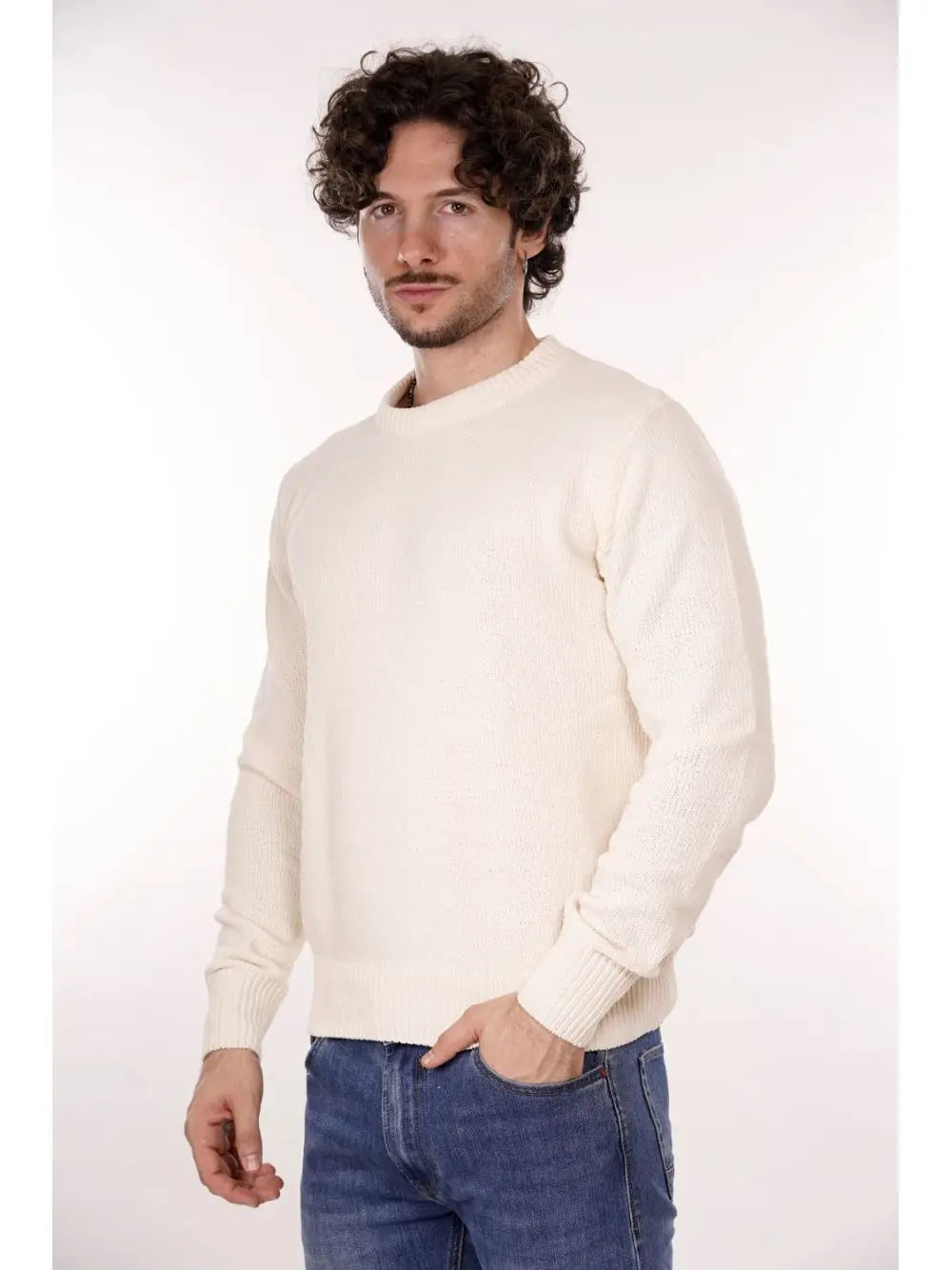 Pullover Gianni Lupo Uomo - Bianco