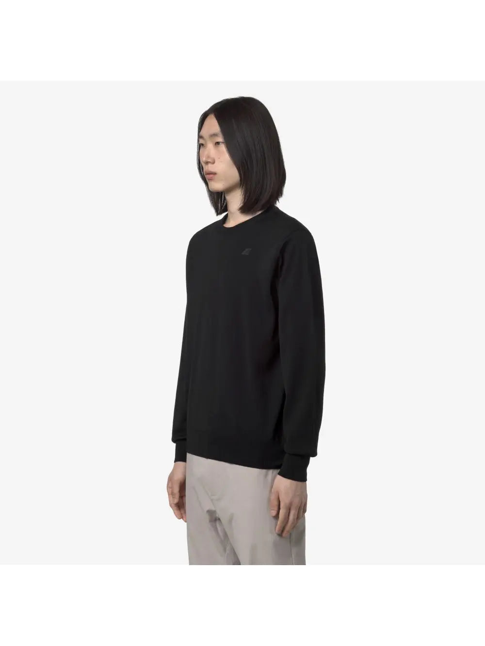 Pullover K-Way SEBASTIEN MERINO Uomo - Nero
