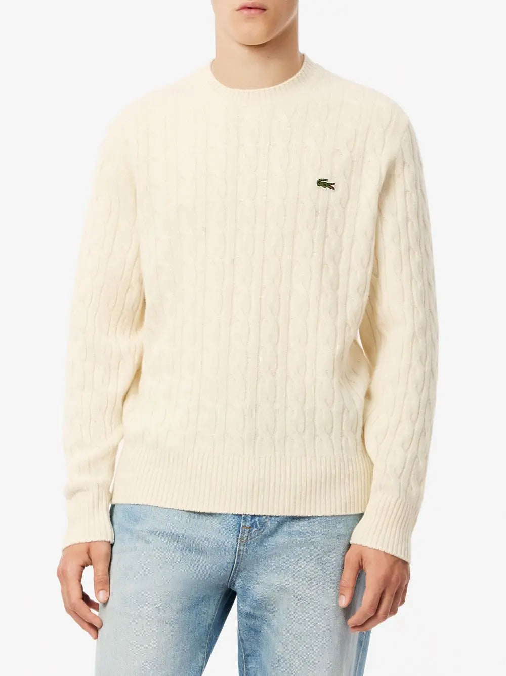 Pullover Lacoste Uomo - Avorio
